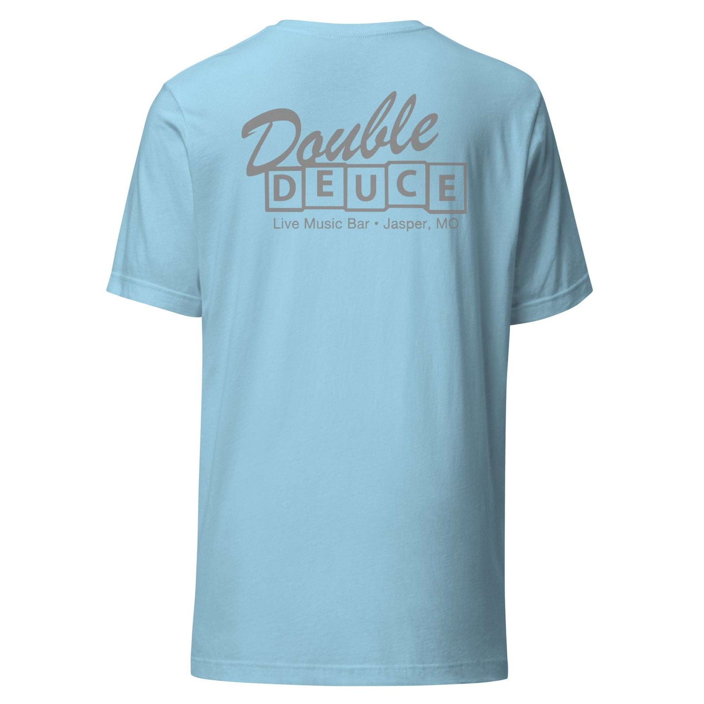 DOUBLE DUECE GRAY LETTERING Unisex T-shirt