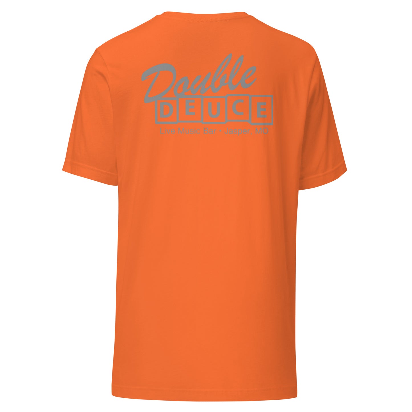 DOUBLE DUECE GRAY LETTERING Unisex T-shirt