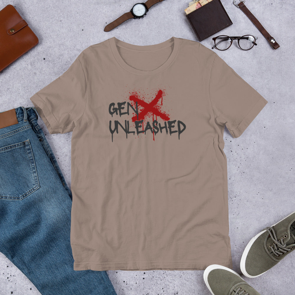 Gen X Unleashed Unisex t-shirt