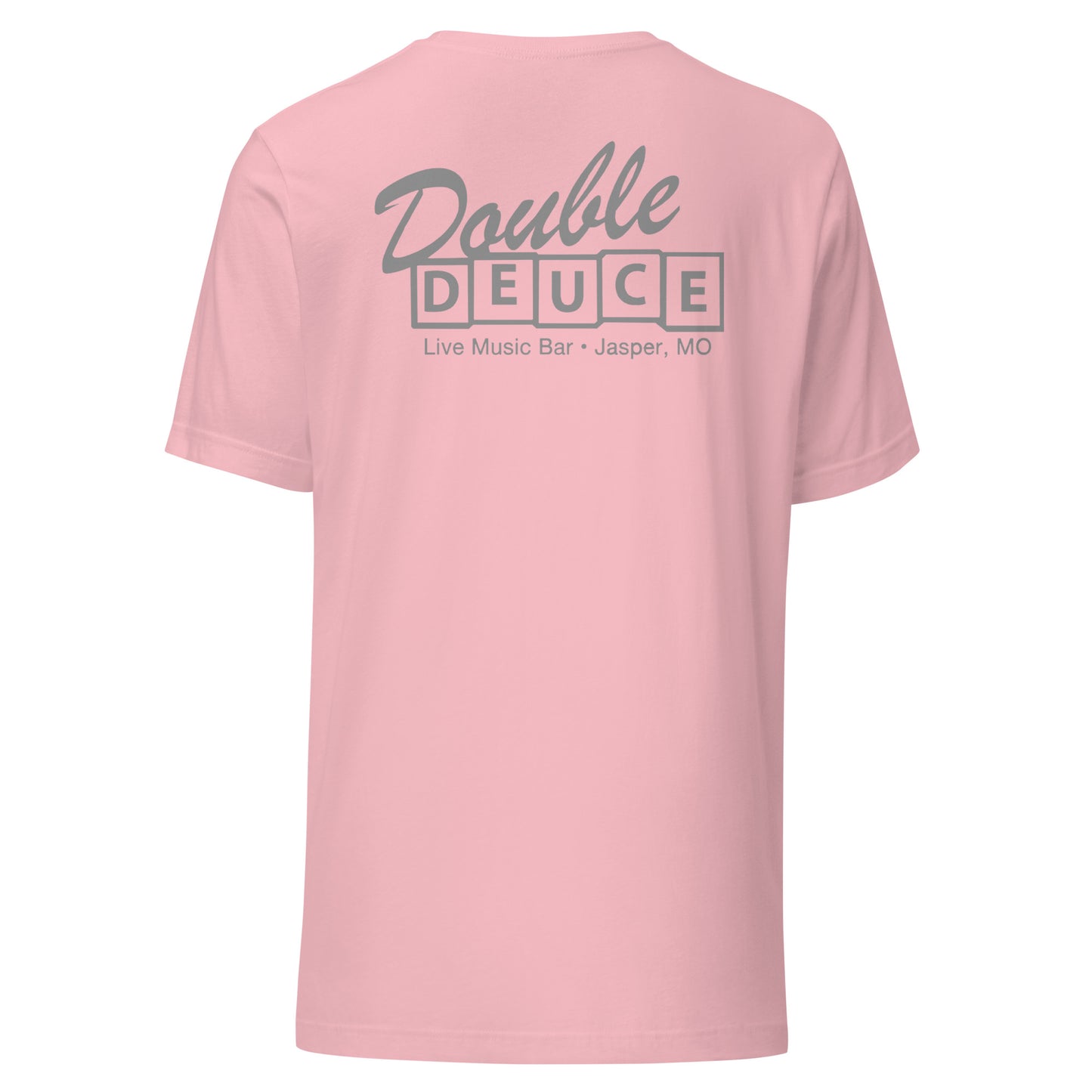 DOUBLE DUECE GRAY LETTERING Unisex T-shirt