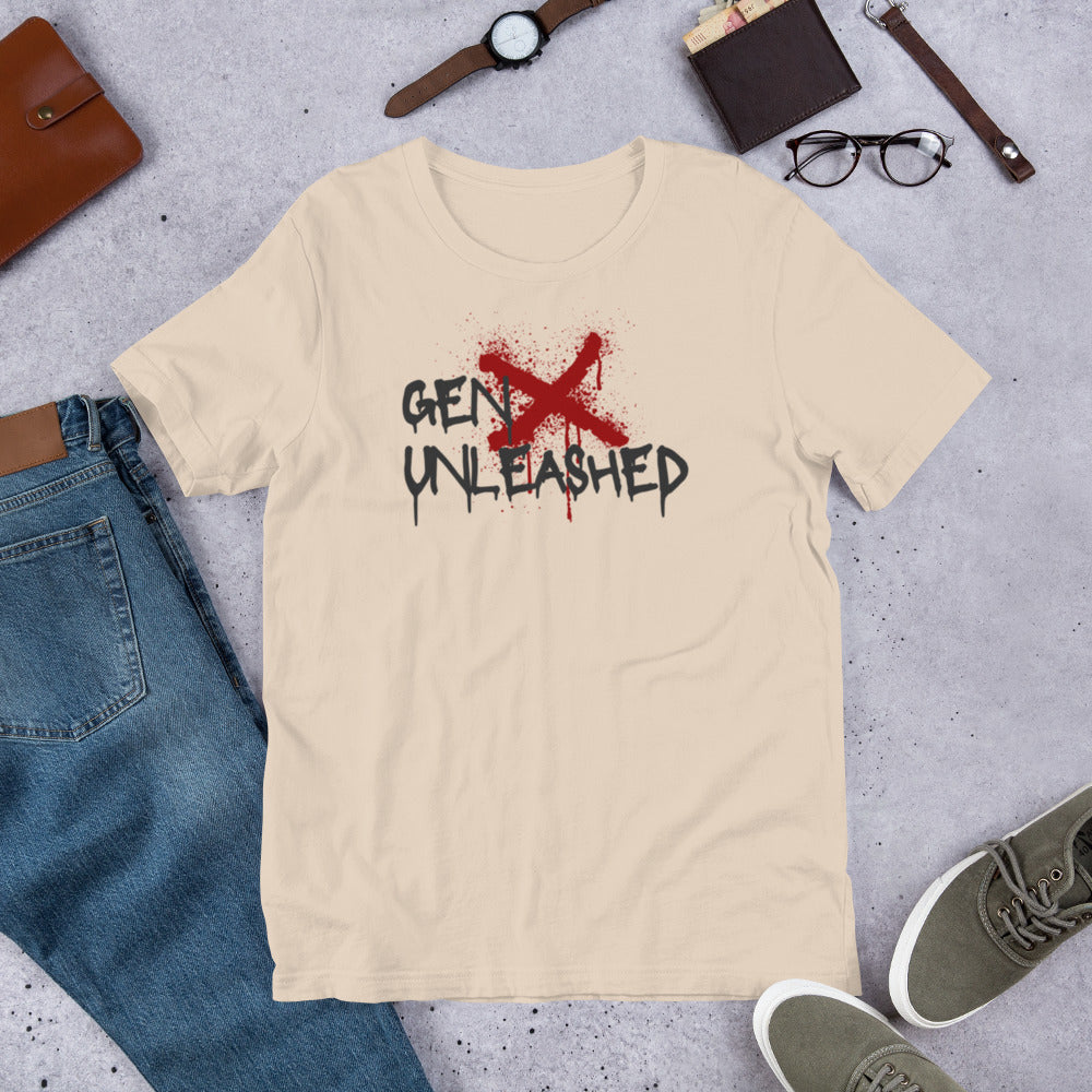 Gen X Unleashed Unisex t-shirt
