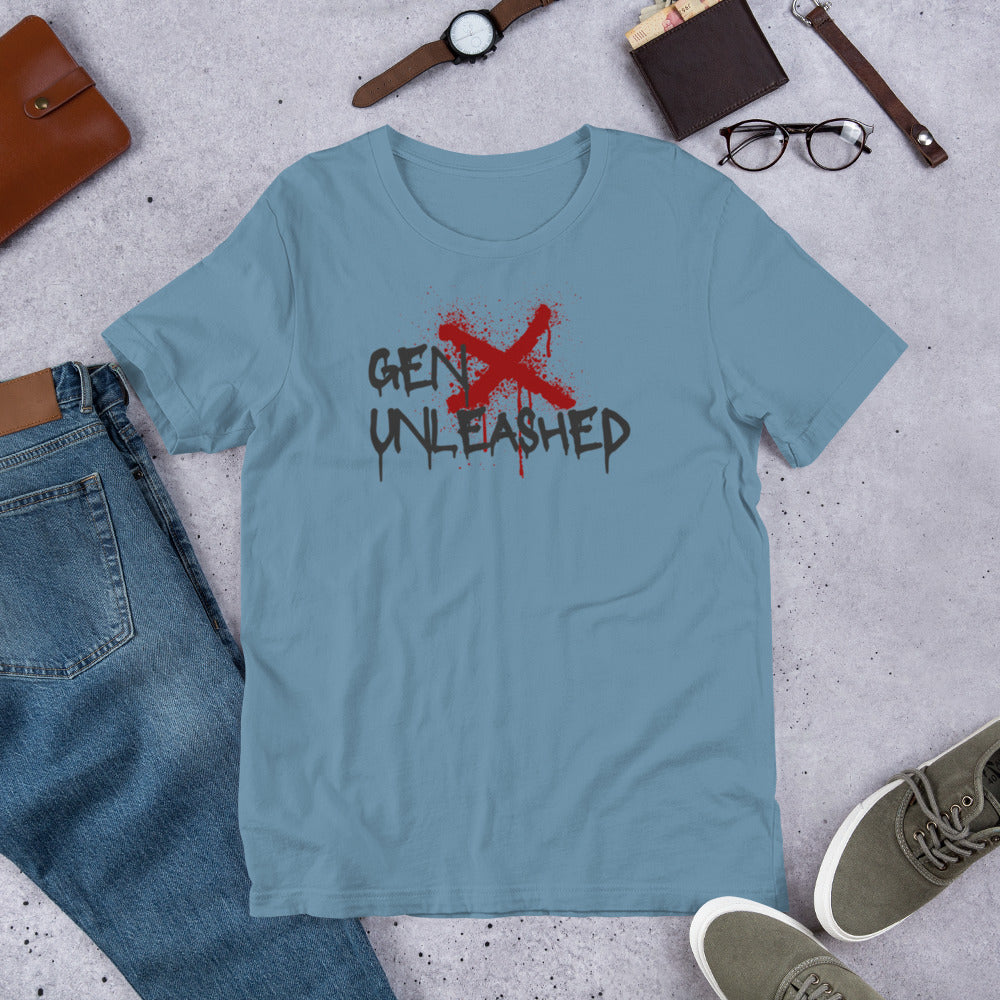 Gen X Unleashed Unisex t-shirt
