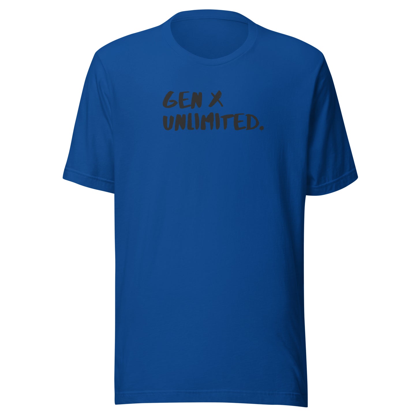 GEN X UNLIMITED. Unisex t-shirt