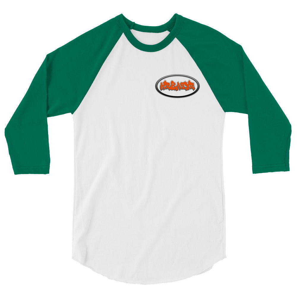 Kreatyr 3/4 sleeve raglan shirt