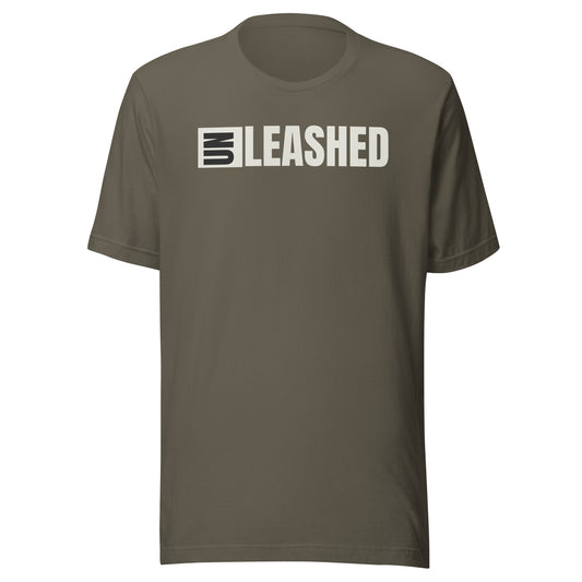 Un Leashed Unisex t-shirt