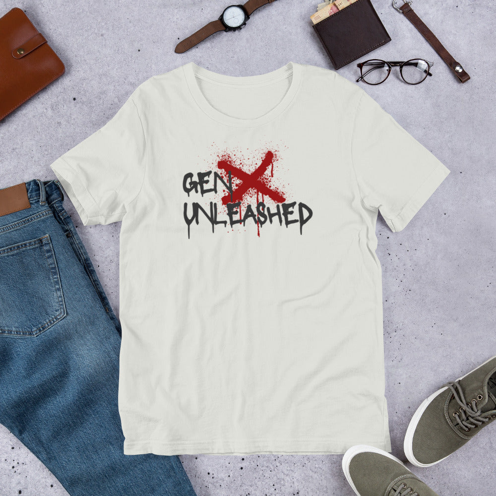 Gen X Unleashed Unisex t-shirt