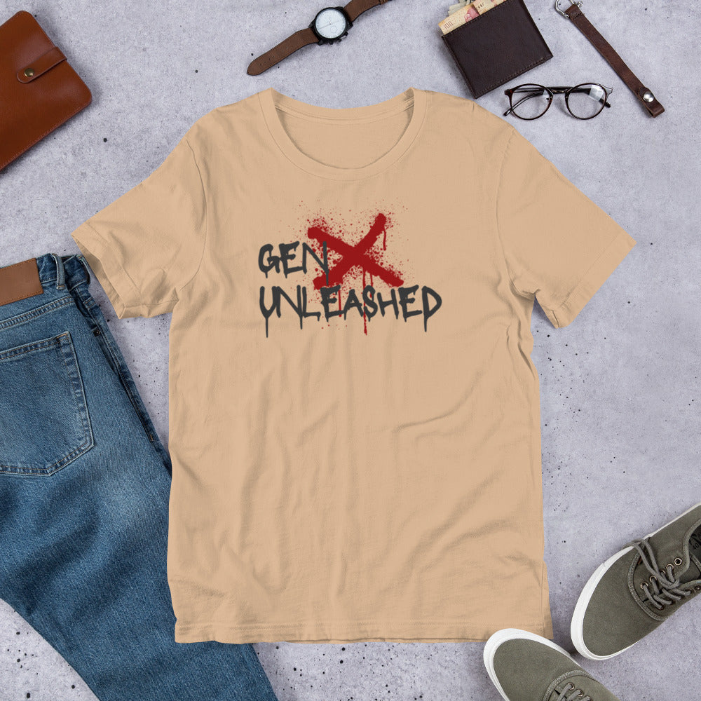 Gen X Unleashed Unisex t-shirt