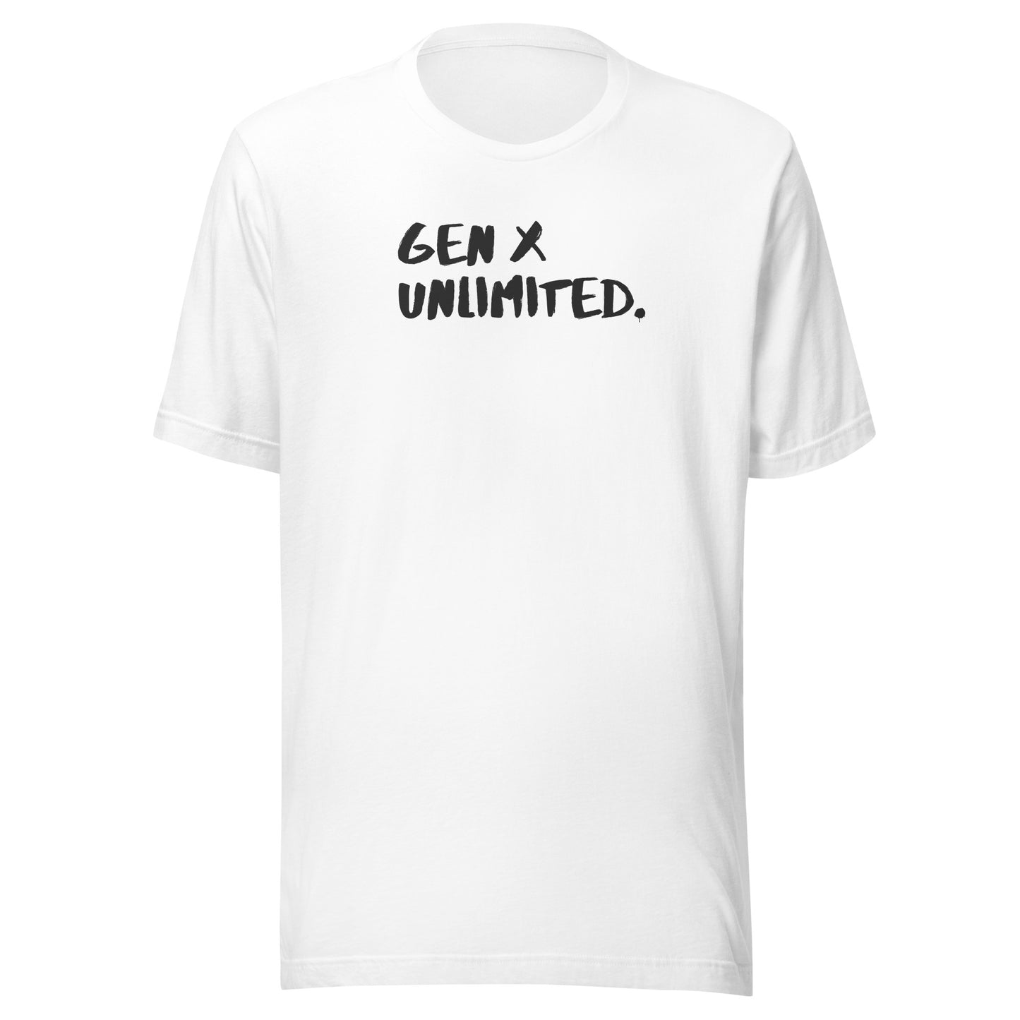 GEN X UNLIMITED. Unisex t-shirt