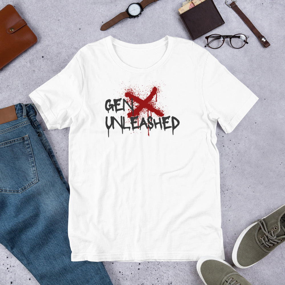 Gen X Unleashed Unisex t-shirt